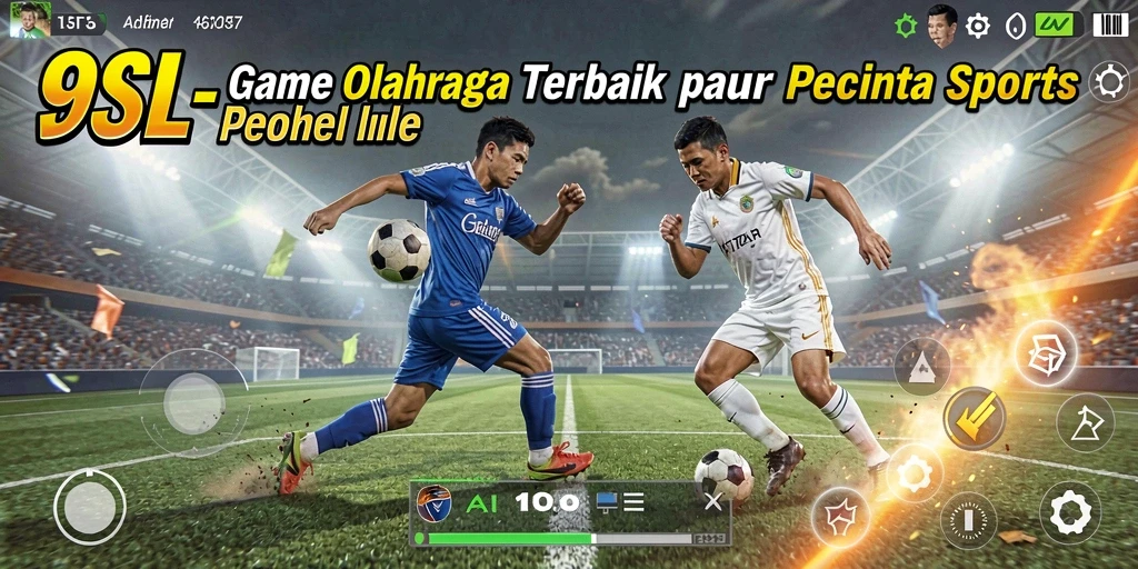 Tampilan gameplay <strong>9SL</strong> menampilkan aksi olahraga yang mendebarkan dan interaksi antar pemain.