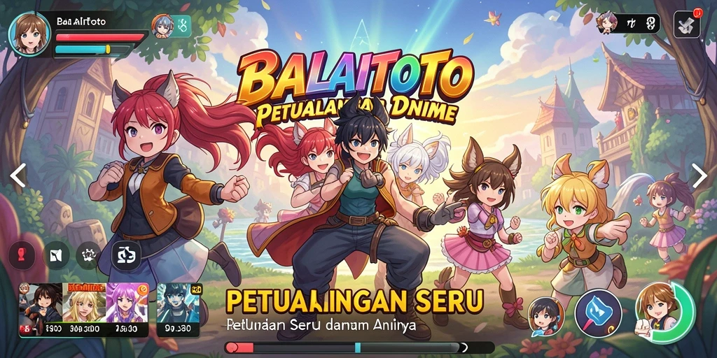Tampilan gameplay BALAITOTO yang menakjubkan dan penuh warna.