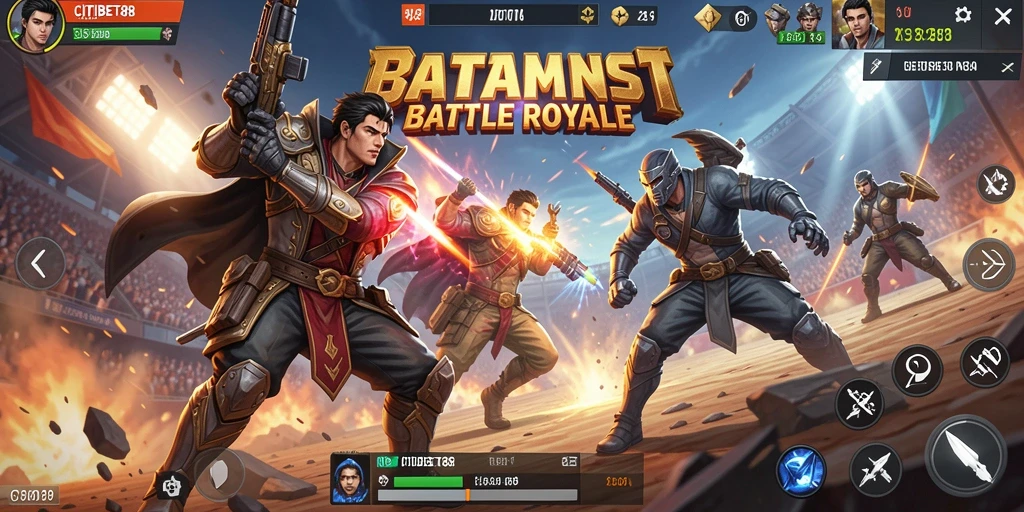 Gameplay seru dalam CITIBET88 menampilkan aksi Battle Royale terbaik.