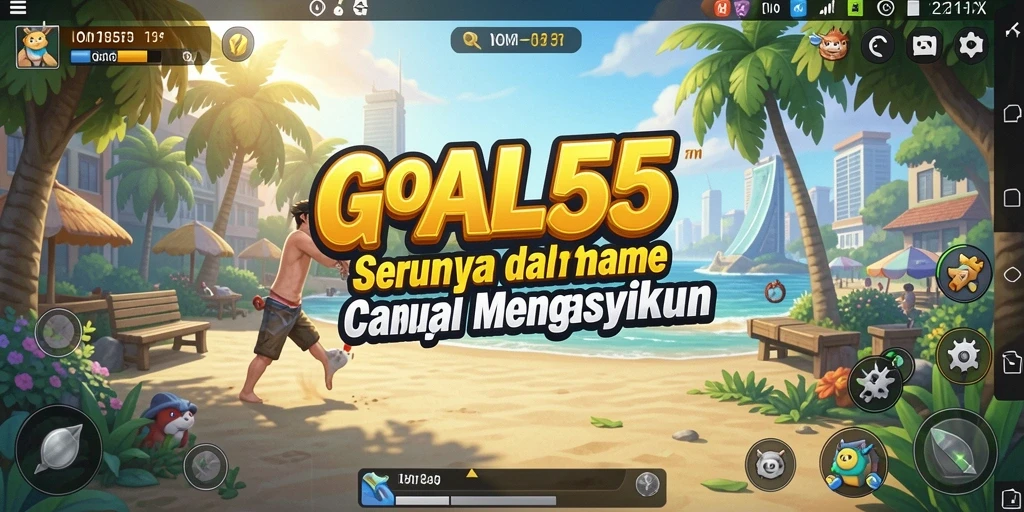Tampilan menarik dari gameplay <strong>GOAL55</strong> yang seru dan penuh warna.