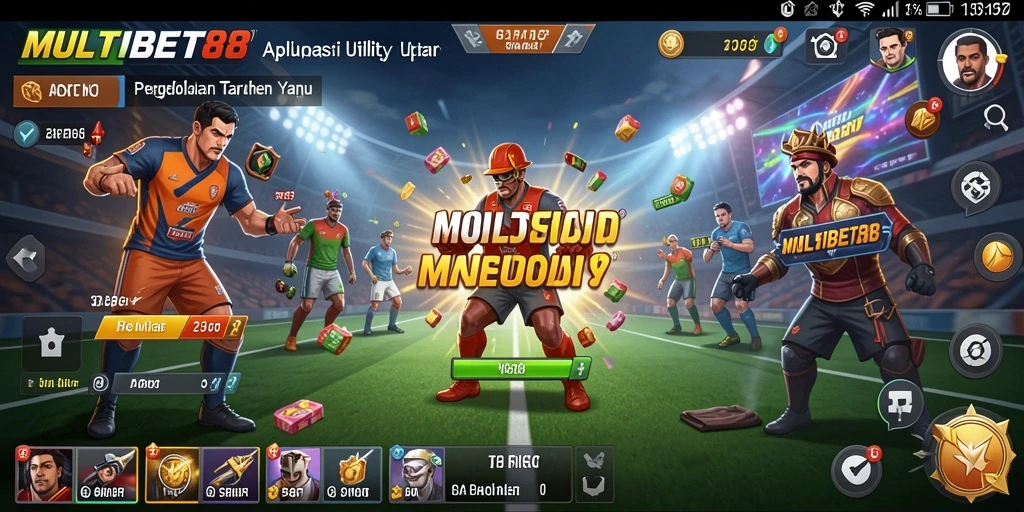 Tampilan antarmuka MULTIBET88 yang intuitif dan mudah digunakan.