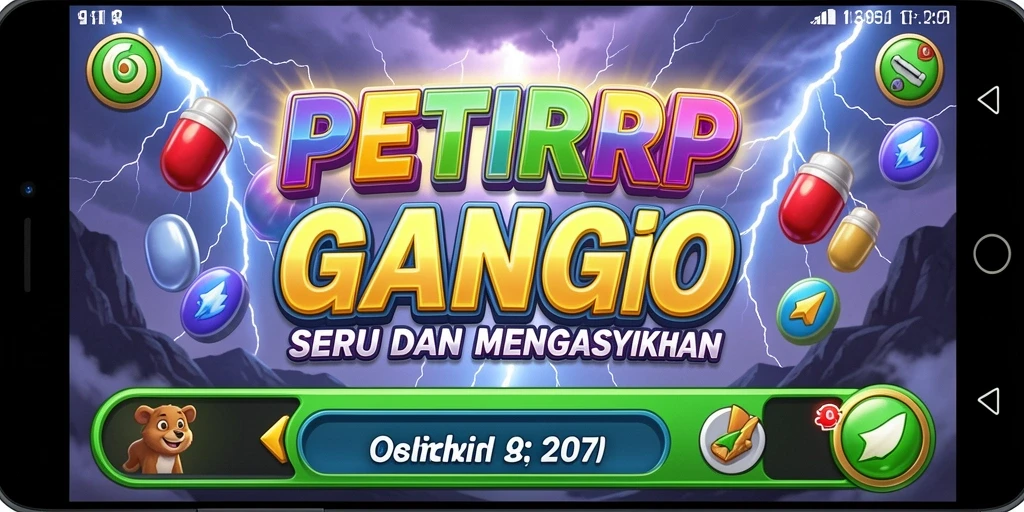 Tampilan gameplay PETIRRP yang mengasyikkan saat bermain Bingo.