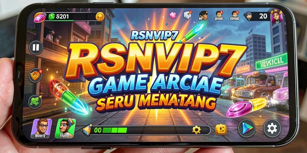 Screenshot utama RSNVIP7 dengan gameplay Arcade yang seru.