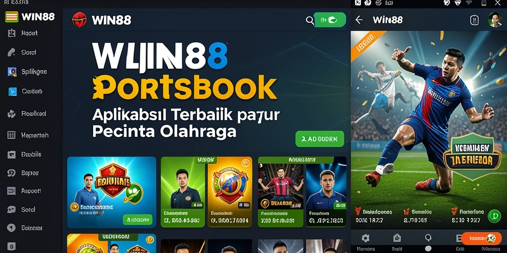 Screenshot WIN88 menampilkan pengalaman taruhan olahraga yang interaktif dan menarik.